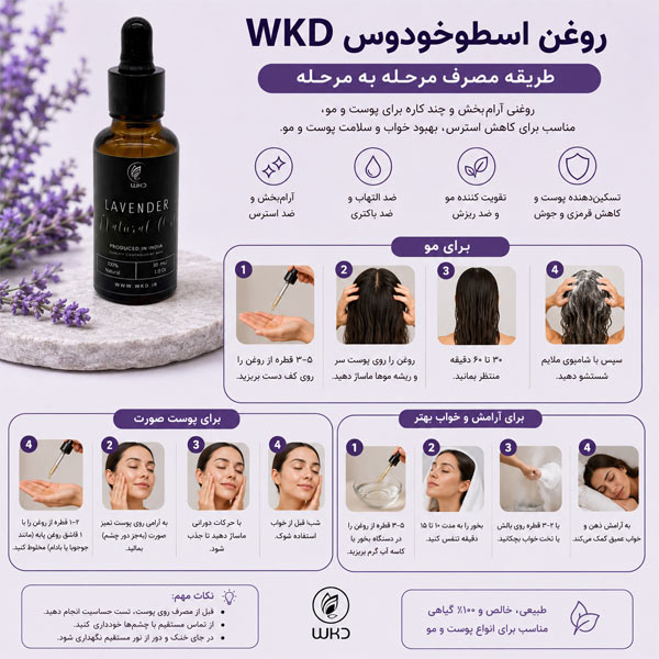 طریقه مصرف روغن اسطوخودوس